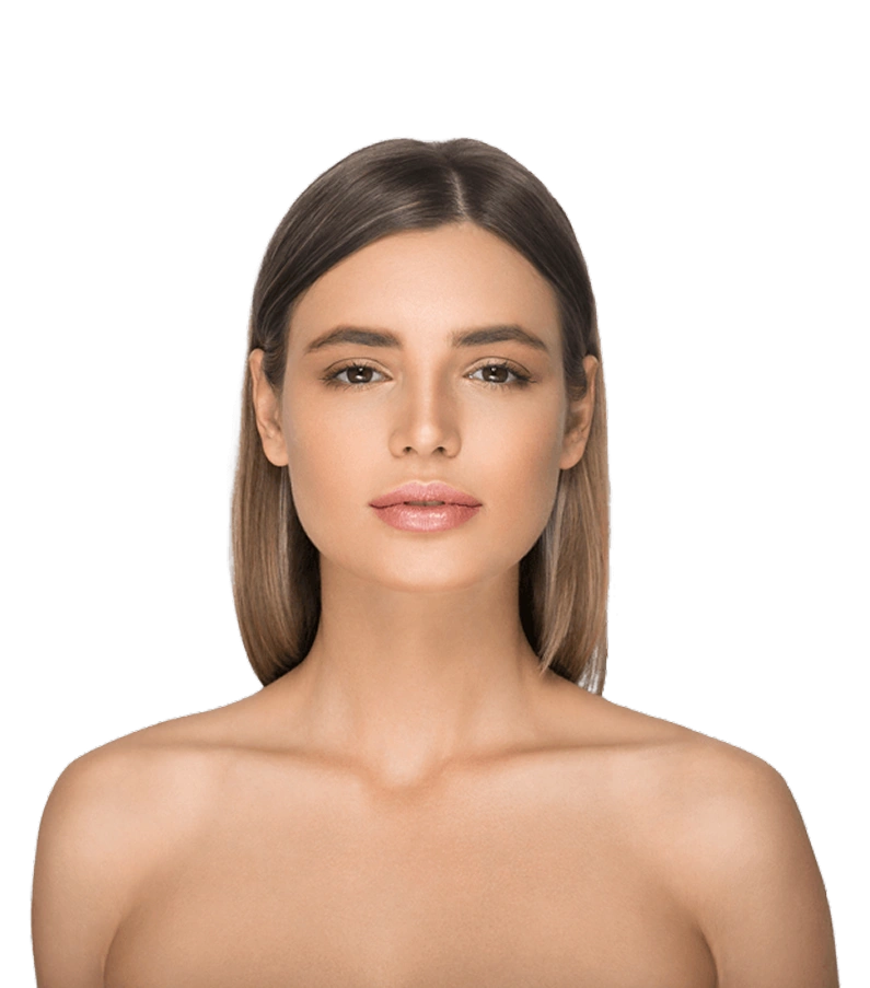 potrait-of-bare-face-woman